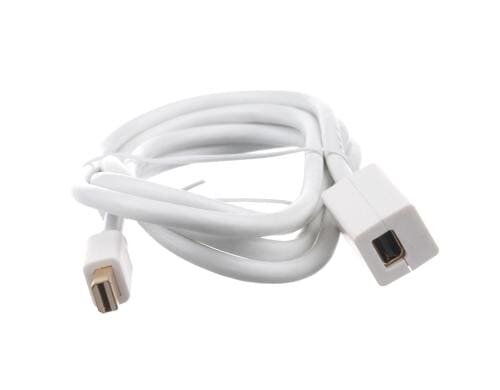 HDGear Verlängerung Mini-Displayport 1.5m Mini-DisplayPort Stecker auf Buchse, Weiss