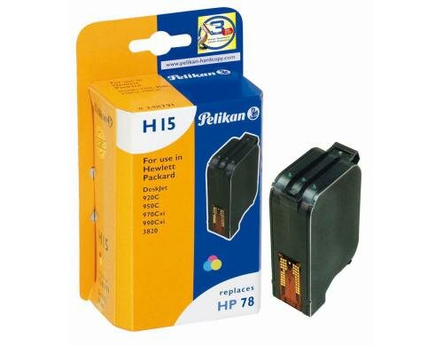 Tinte Pelikan, farbig, HP C6578A für HP DeskJet 900, Nr. 78, 19ml