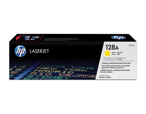 HP Toner 128A - Yellow (CE322A) Seitenkapazität ~ 1300 Seiten