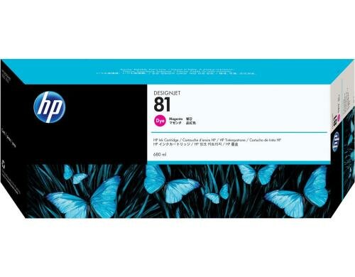 HP Tinte Nr. 81 - Magenta (C4932A) Tintenvolumen 680ml