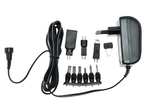 Alpha Elettronica KD1500 Steckernetzteil Level V (EuP2), out: 3-12VDC, 1,5A