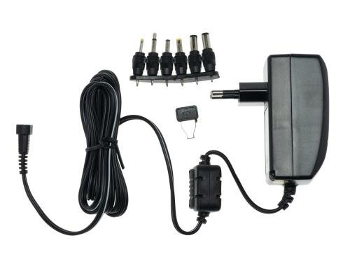 Alpha Elettronica KD2510 Steckernetzteil Level V (EuP2), out: 3-12VDC, 2.250A