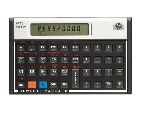 Hewlett-Packard Finanzrechner 12c Platinum Kursberechnungen, Verwaltungsarbeiten