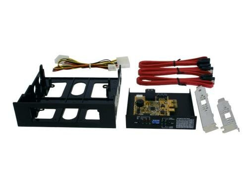 Exsys EX-3455 RAID System SATA 2, mit Hardware RAID 0/1
