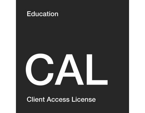 MS Liz Windows Server User CAL EDU Open License,User CAL, inkl.SA ,SingleLang.