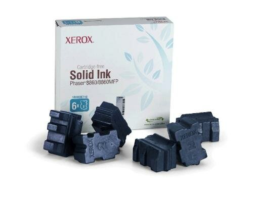 Xerox Color Stix 108R00746, cyan 6 Stk. Phaser 8860, 14000 Seiten