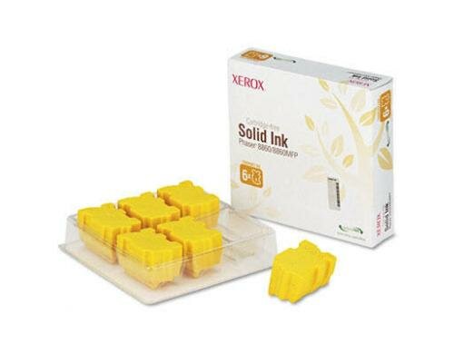 Xerox Color Stix 108R00748, yellow 6 Stk. Phaser 8860, 14000 Seiten