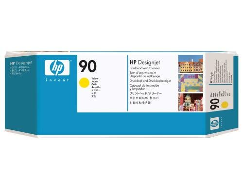 HP Druckkopf Nr. 90 - Yellow (C5057A) inklusive Druckkopfreiniger