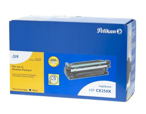 Pelikan Toner baugleich CE250X schwarz 10500 Seiten
