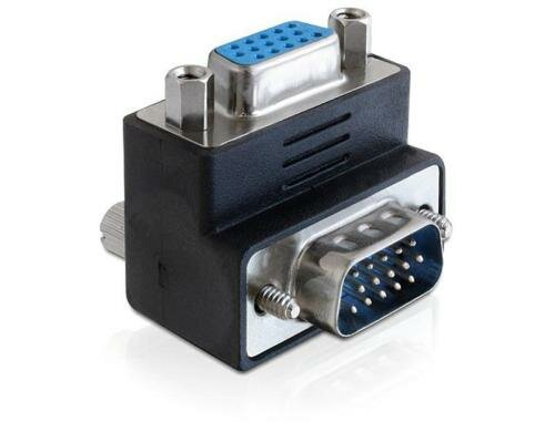 Adapter VGA Stecker auf VGA Buchse 270° 270 Grad Winkeladapter