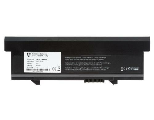 Vistaport Notebook Batteries für Dell LiIon, 11.1V, 7800mAh, Hochkapazitätsakku