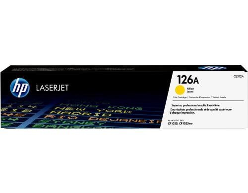 HP Toner 126A - Yellow (CE312A) Seitenkapazität ~ 1000 Seiten