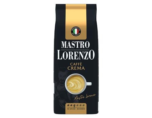 Mastro Lorenzo Kaffeebohnen Crema Packung à 1kg