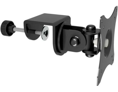LCD Klemmhalterung Edbak VESA 75/100 bis max.10kg Tragkraft,19-27,  schwarz
