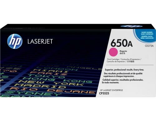 HP Toner 650A - Magenta (CE273A) Seitenkapazität ~ 15000 Seiten