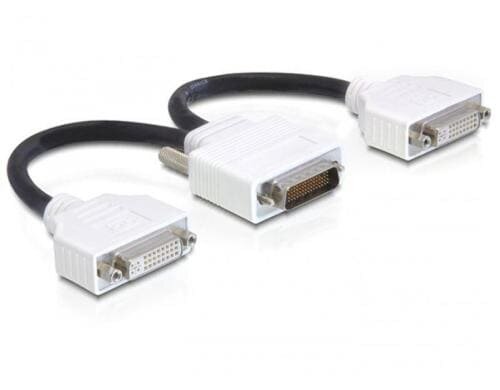 Delock DMS-59 zu 2x DVI Adapter, 20cm