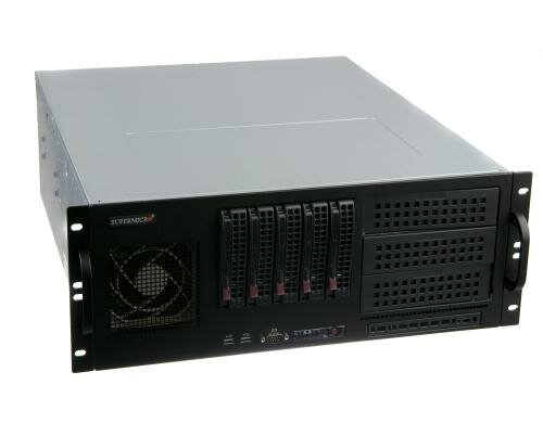 Supermicro SC842TQ-865B: IPC Gehäuse 19 5 SAS/SATA Hotswap Bays, 865W Netzteil