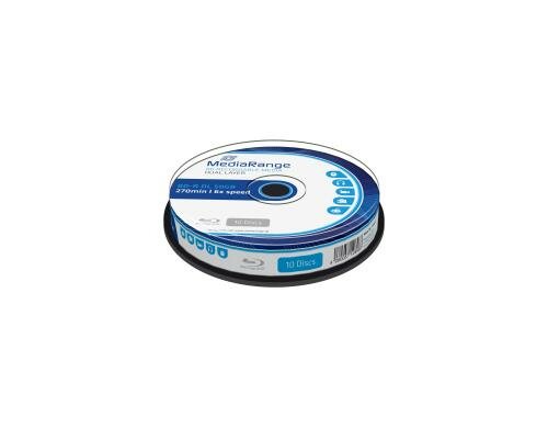Mediarang BD-R 6x Dual Layer 50GB 10-Pck. Blu-ray, Spindel