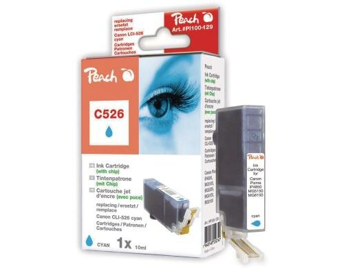 Peach Tinte Canon CLI-526 cyan XL 10ml
