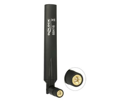 LTE/HSPA/GSM Antenne, SMA-Stecker,schwarz mit Kippgelenk, 1-3dBi Gewinn