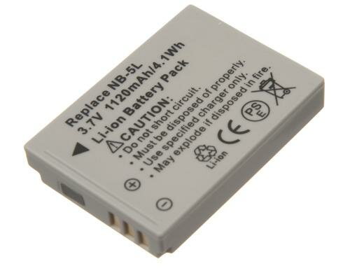 Dörr Energy Akku für CANON NB-5L Lithium-Ionen-Akku, 1120mAh, 3.7V