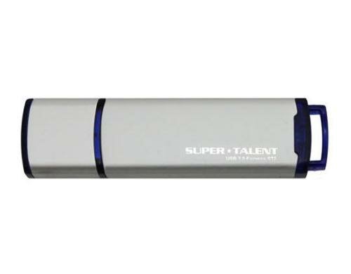 Super Talent USB3.0 Express ST2 32GB silber, Transferrate: 67MB/s via USB 3.0