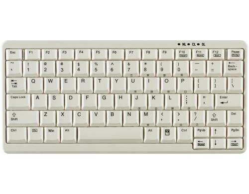 Active Key Kompakt Tastatur AK-4100 USB weiss