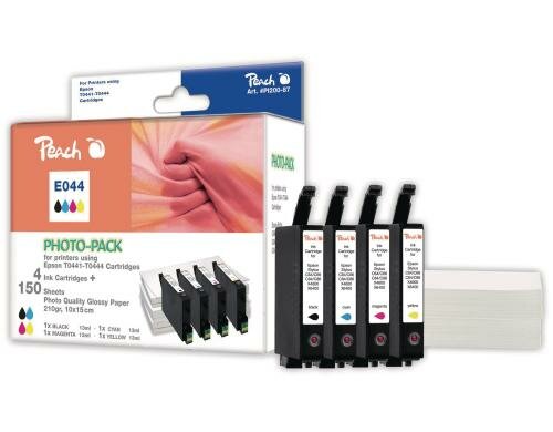 Peach Tinte Epson Combi Pack T0445 1x black/cyan/magenta/yellow