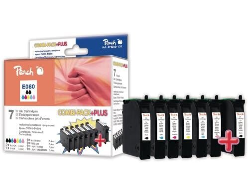 Peach Tinte Epson Combi Pack Plus T0807 2xblack/1xcyan/magenta/yellow/cl/ml