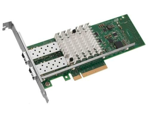 Intel X520-DA2: 10Gbps Server Netzwerkkarte 2x SFP+DA, PCIe-x8 V2.0, LP, 82599 Chipset