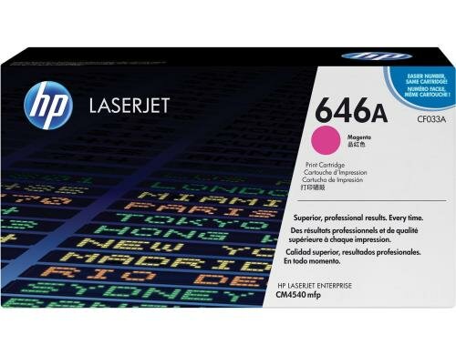 HP Toner 646A - Magenta (CF033A) Seitenkapazität ~ 12500 Seiten