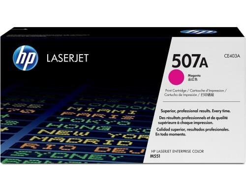HP Toner 507A - Magenta (CE403A) Seitenkapazität ~ 6000 Seiten