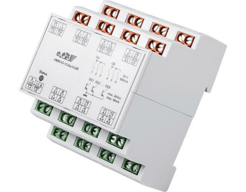 Homematic Drahtgebundenes RS485 I/O-Modul 12 Eingänge, 14 Ausgänge, Hutschienenmont.