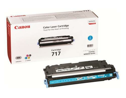 Tonermodul Canon CRG 717C, cyan 4000 Seiten, MF9170/9130/8450