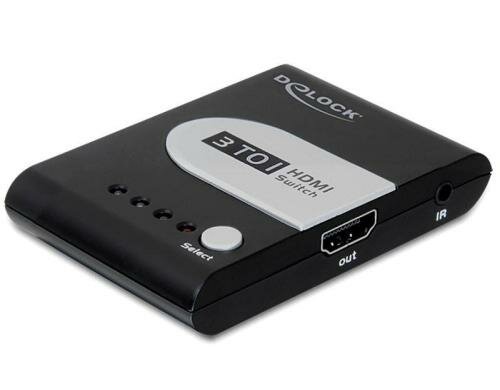 Delock High Speed HDMI Switch 3 In > 1 Out