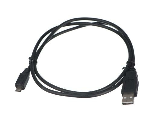 USB2.0 Micro-Kabel,1m, A-MicroB, Schwarz für Handy, PDA, Digitalkamera mit Micro-USB