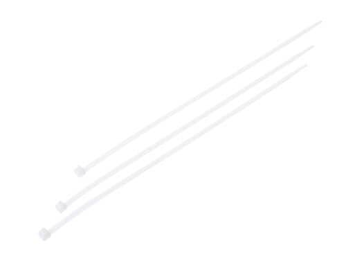 Kabelbinder lösbar 300 X 4.8, 100 Stück transparent