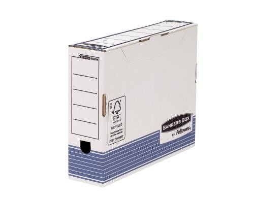Fellowes R-Kive Prima Archivschachtel(80mm) 10 Stk., blau/weiss