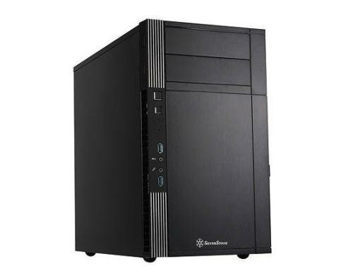 SilverStone Tower SST-PS07B schwarz 210x374x400 BxHxT, USB 3.0