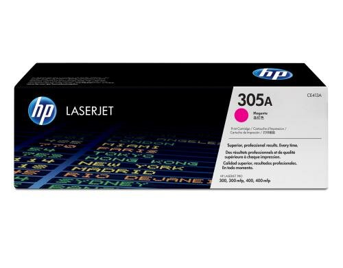 HP Toner 305A- Magenta (CE413A) Seitenkapazität ~ 2600 Seiten