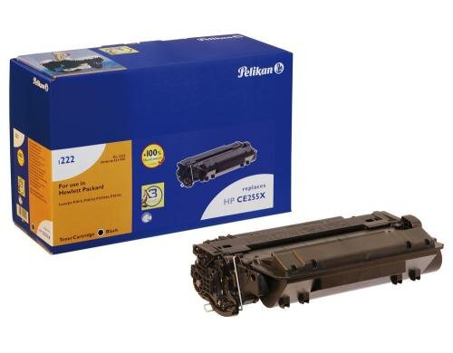 Pelikan Toner CE255X schwarz, 12500 Seiten zu LaserJet P3015 HC