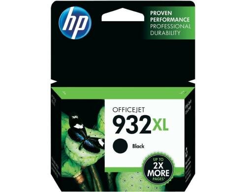 HP Tinte Nr. 932XL - Black (CN053AE) 22.5ml, Seitenkapazität ~ 1000 Seiten