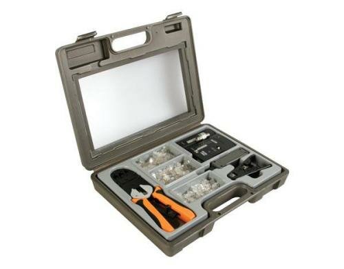 Velleman VTMUS3 Crimpwerkzeug-Set für Netzwerkkabel