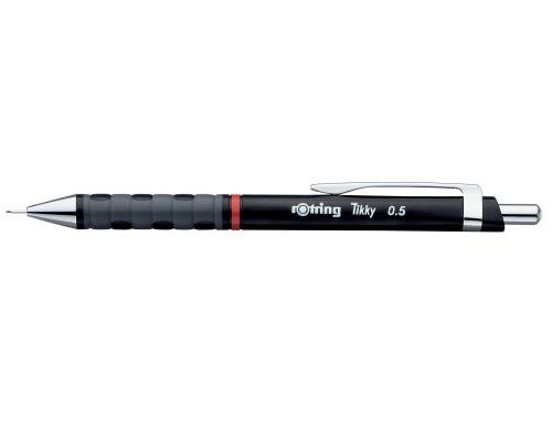 Rotring Tikky Feinminenstift 0.5mm Schwarz, Schachtel à 12 Stk