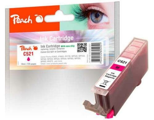 Peach Tinte Canon CLI-521m magenta XL zu iP 4700/4600/3600, 10ml 723 Seiten