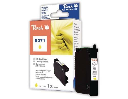 Peach Tinte Epson T0714 yellow zu DX9400F/DX9400F, 6.2ml