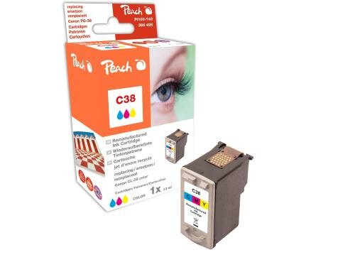 Peach Druckkopf Canon CL-38 color zu IP 2600/2500, 13
