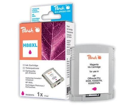 Peach Tinte HP C9392AE Nr. 88XL magenta zu L7780/L7680/L7580, 25ml