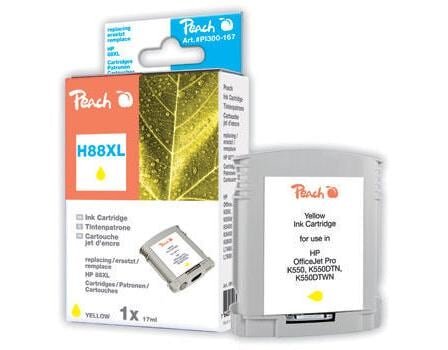 Peach Tinte HP C9393AE Nr. 88XL yellow zu L7780/L7680/L7580, 25ml