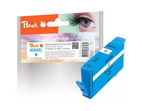 Peach Tinte HP CB323EE Nr. 364XL cyan zu 3070/3070 A, 12ml 722 Seiten